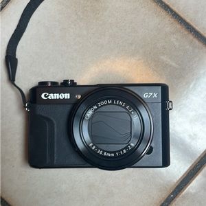 Canon Powershot G7 X Mark ii- like new